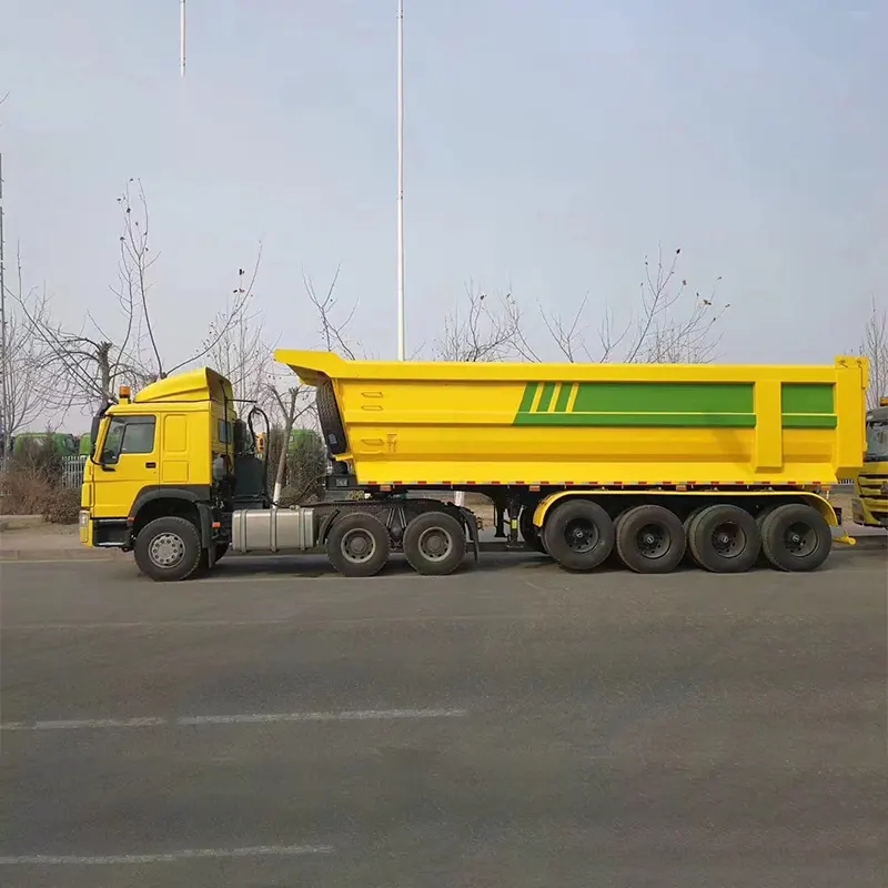Care sunt utilizările și caracteristicile Dump Semi Trailer?