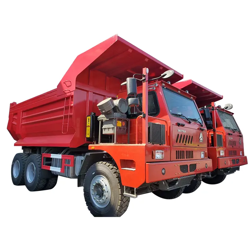 Camionul SinoTruk Howo 6x4 Mining Dumper cu euro II 371 CP