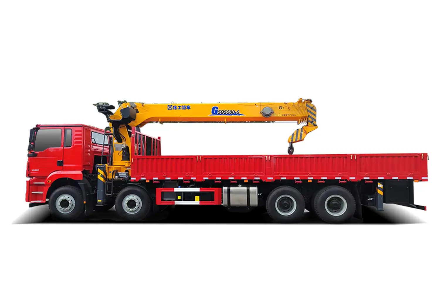 Macara montată în camion
